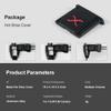 Niyi Focus 1pcs Camera Hot Shoe Cover Camera Cold Shoe Cap Protector Flash Cover Aluminum Alloy for Fuji X Fujifilm GFX Mount Camera(Black with Red) view 2