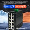 10-Port Gigabit Ethernet Switch - Industrial-Grade Unmanaged Network Hub with Din-Rail or Wall Mount, Full Duplex Desktop,Fast Connection,Plug and Play, Rugged Metal Case, Wide Temperature Range view 4