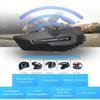 MAXTO Helmet Communication Systems with Music Sharing, X2 2-Riders 1000M Motorcycle Bluetooth Headset, HiFi Stereo Sound,IPX6 Waterproof,FM Radio, Motorcycle Helmet Speaker Intercom Headset(2 Pack) view 2