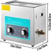 BTURYT Ultrasonic Cleaner, Ultrasonic Cleaner of 6L Vinyl Discs, Ultrasonic 180W Record Cleaner with Drying Grid for Store at Home, Without Damage to The Surface of The Disc ~/ view 3