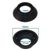 SG Store 2pcs DK-19 Rubber Replacement Eyepiece Eyecup DK-19 Rubber Camera Eyepiece Compatible with Nikon D2 D3 Df D4 D700 D800E D810 F6 F5 Cameras, Black view 4