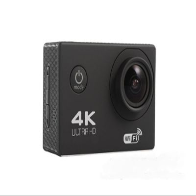 Action Camera Sports Camera Wireless WiFi New Mini Smart high-Definition Outdoor Waterproof Camera 4K Sports DV Time Lapse (Color : Black Size : Medium)
