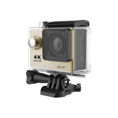 Action Camera Action Camera 4K WiFi 2.0 Inch Mini 12MP Outdoor Go Waterproof Pro 170D Bicycle Helmet Photo Video Recording 4K Sport Cam DV Time Lapse (Color : Lens Size : Small)