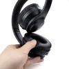Foldable Wireless TV Headphones, Active Noise Cancelling Headphones, Wireless Bluetooth Headphones with Microphone, High Fidelity Audio Deep Bass Wireless Over-ear Headphones for Adults and Seniors view 3