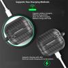 [3 in 1] TSVSXS Carbon Fiber Case Compatible with Samsung Galaxy Buds3/Galaxy Buds3 Pro(2024) with Cleaning Kit & Keychain, Military Shockproof Protective Cover for Woman Man view 4