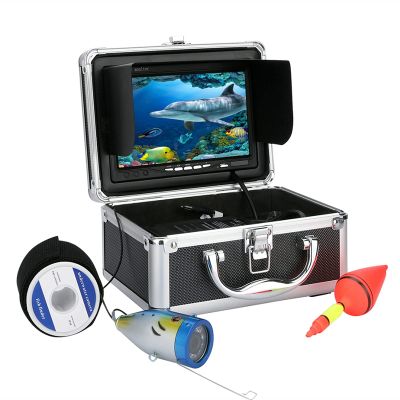 Fish Finders Depth Finders 20M 7" Screen 1000tvl Underwater Fishing Video Camera Fish Finder Camera for Ice Fishing Sea Fishing Boat Fishing Camera for Boat Kayak Sea Fishing (Color : G001-20M)