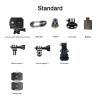 Action Camera Action Camera Full HD 4K 30fps WiFi 2.0" Screen Waterproof Underwater Camera Sports DV Cam (Bundle : Option 3 Color : Silver) view 4