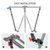 Time Lapse Camera Outdoor Camera Slider Support Arm Stabilizer 2-Pack Adjustable Tripod Stability Arm for Increasing Stability Extendable Poles view 3
