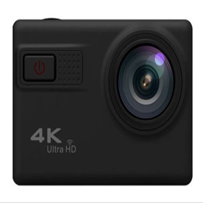 Action Camera HD 4K Sports Waterproof Camera Diving Aerial Photography Riding 2.0 Inch WiFi Sports DV Time Lapse (Color : Black Size : Small)