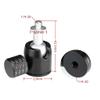 FEICHAO Mini Ball Head Panoramic Tripod Head 1/4" Screw to 1/4 3/8 M4 M5 M6 Thread Hole Swivel Tripod Mount for DSLR Camera Camcorder Smartphone (1/4-20 Thread Hole) view 2