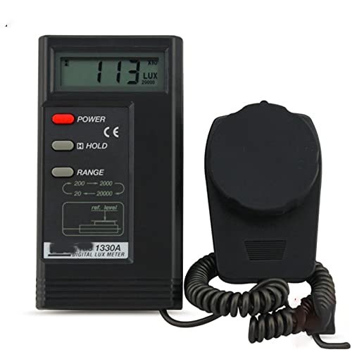 1332A Digital Illuminance Meter High-Precision Luminance Meter Photometer Tester Lumu Light Meter (Color : 2 Size : 1332A)