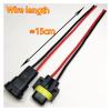 Dj7028y-2.8 Fog Lamp Xenon Lamp H8/h9/h11 Automobile Waterproof Connector 9005/9006 Ballast 2-Hole Socket Wire Length 15cm(H8-11 Strip line,5sets) view 3