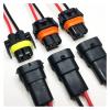 Dj7028y-2.8 Fog Lamp Xenon Lamp H8/h9/h11 Automobile Waterproof Connector 9005/9006 Ballast 2-Hole Socket Wire Length 15cm(H8-11 Strip line,5sets) view 4
