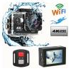 Action Camera Sports DV HD with Remote Control WiFi Digital Camera Waterproof Outdoor Riding Aerial Diving Camera (Color : White) view 3