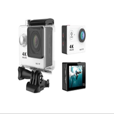 Action Camera Sports Camera Wireless WiFi Mini Smart High-Definition Outdoor Waterproof Camera 4K Sports DV Time Lapse (Color : White Size : Medium)