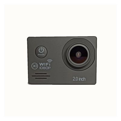 Action Camera Sports Camera Outdoor Underwater Digital Video Camera Mini WiFi Waterproof DV (Color : Black Size : Medium)
