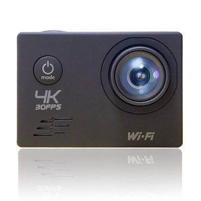 Action Camera Sports Dv4K Waterproof Wireless WiFi Mini HD Outdoor Diving Camera Digital Camera (Color : Black Size : Small)