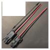Buxns Dj3021y-2.5 Automobile Cable Waterproof 1/2 / 3/4 / 6 / Pin Injector Sealing Connector Wire Length 15cm(2p Strip line,1sets) view 3