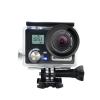 Action Camera 4K Dual-Screen Waterproof Sports Camera WiFi Aerial Sports DV Anti-Shake Sports Camera (Model : Black Size : Small) view 4