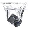 Action Camera Sports Camera 4K 60FPS Stable 10m Waterproof Body Sports DV Black Portable Time Lapse (Bundle : Add 64GB Card Color : No Waterproof Case) view 2