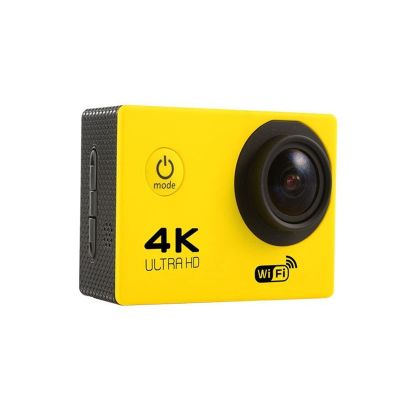 Action Camera Action Camera Ultra HD 4K WiFi 2.0-Inch Screen 170D Underwater 30M Go Waterproof Pro Helmet Video Recording Cameras Sport Cam Time Lapse