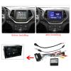 JDMOICEA Double Din Car Stereo Bluetooth MP5 Player with Carplay/Auto, 9 Inch Touchscreen Radio Receiver with AHD Backup Camera, Compatible with Jeep Cherokee 5 KL 2014~2018 Support 4G/SWC/DSP,K400S view 2