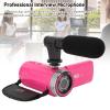 ASHATA Video Camera Camcorder Digital Camera Recorder, HD 1080P 16MP 2.4 Inch Screen 16X Digital Zoom Recorder Camera with Microphone 1/4 Screw Hole for Vlogging view 4