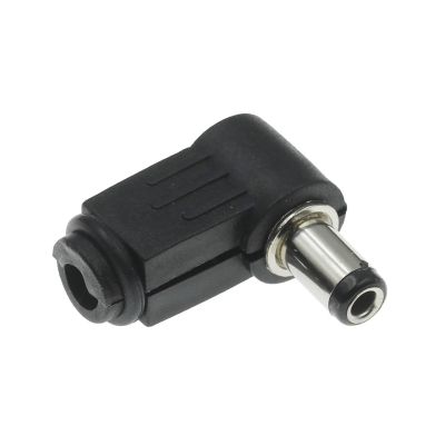 BHUPWZE 1PCS DC Plug 90 Degree Elbow 5.5 * 2.1mm DC Power Plug Wiring Assembly 5.5 * 2.5mm Welding Wire Type 4.8x1.7mm 4.0x1.7mm 3.5x1.35mm(5.5x2.5mm)