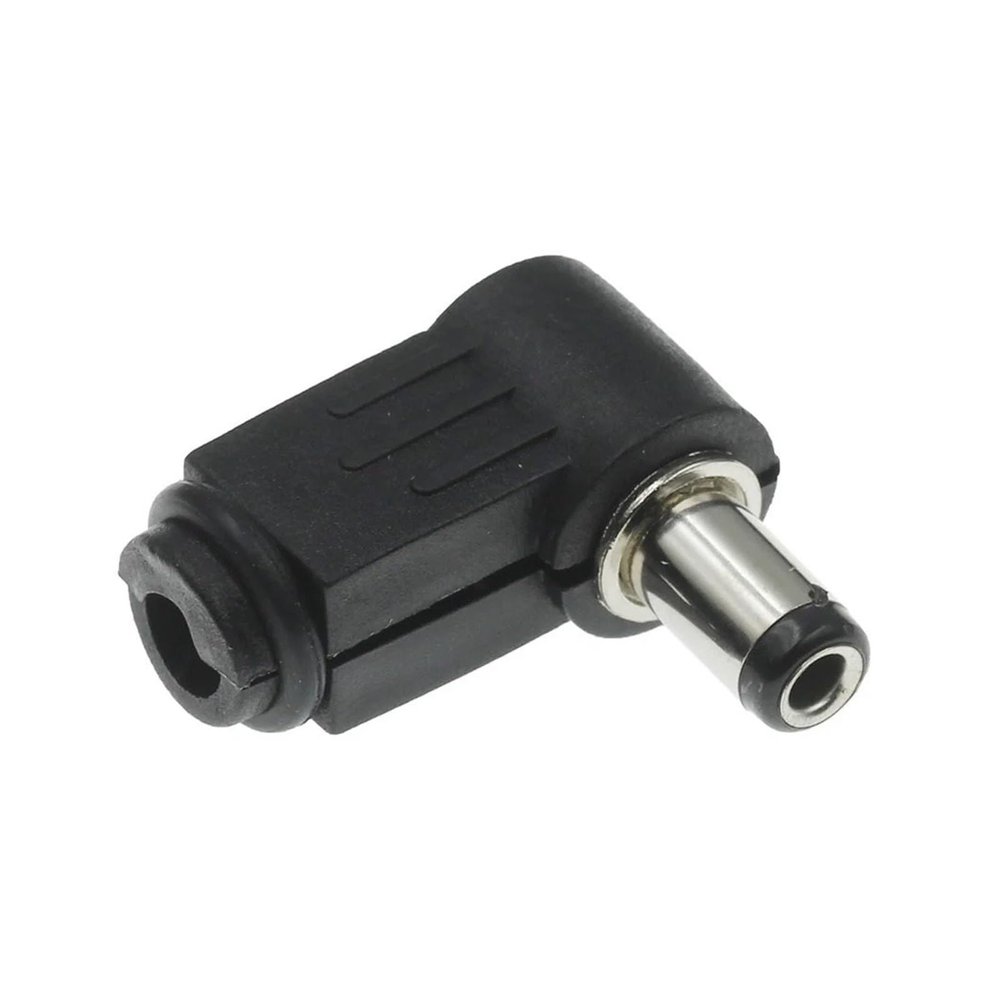 BHUPWZE 1PCS DC Plug 90 Degree Elbow 5.5 * 2.1mm DC Power Plug Wiring Assembly 5.5 * 2.5mm Welding Wire Type 4.8x1.7mm 4.0x1.7mm 3.5x1.35mm(5.5x2.5mm)