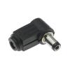 BHUPWZE 1PCS DC Plug 90 Degree Elbow 5.5 * 2.1mm DC Power Plug Wiring Assembly 5.5 * 2.5mm Welding Wire Type 4.8x1.7mm 4.0x1.7mm 3.5x1.35mm(5.5x2.5mm) view 1