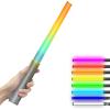 agreilduite RGB Handheld Led Video Light Wand Stick,Full Colors Led Photography Light,with Rechargeable Battery,Dimmable RGB Light Stick-3000k-5600k Adjustable,for Photography & Vlog view 1