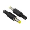 BHUPWZE 100PCS DC Power Adapter Plug 5.5 * 2.1mm DC Plug Connector Welding Line Male Plug 5.5x2.5 4.8 1.7 1.35 0.7MM(100Pcs 4.0x1.7mm) view 2