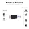 USB Network Adapter, USB2.0 Female to Ethernet RJ45 Male Plug Adapter Connector, Lightweight and Portable, for ADSL Modem or Router with USB Interface, USB to RJ45 Adapter view 3