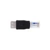 USB Network Adapter, USB2.0 Female to Ethernet RJ45 Male Plug Adapter Connector, Lightweight and Portable, for ADSL Modem or Router with USB Interface, USB to RJ45 Adapter view 4