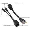 12V PoE Compatibility Adapter, Power Over Ethernet Passive POE Adapter Cable Splitter for IP Security Camera view 2