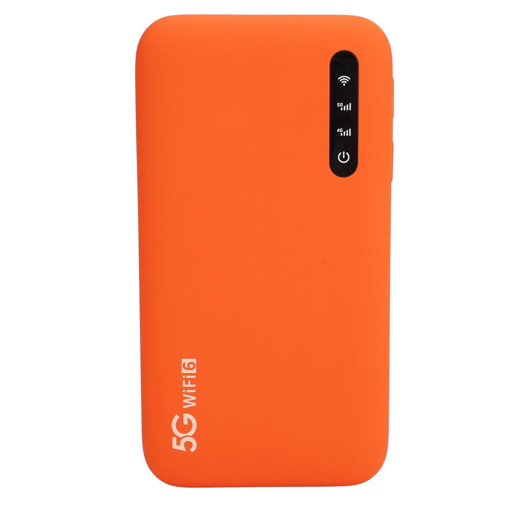 5G 6 Mobile Hotspot, Portable High Speed Router, with SIM Card Slot, Up to 16 Devices, Travel Hotspot Router, for Phone Tablet
