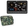 BoxWave Case Compatible with Ambient Weather Smart Weather Station (WS-2902C) - Camouflage Suit with Pocket, Neoprene Camo Suit Zipper Pocket for Storage view 1
