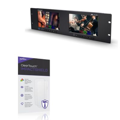 BoxWave Screen Protector Compatible with Lilliput Dual RM7026 (7in) - ClearTouch ImpactShield (2-Pack), Impenetrable Screen Protector Flexible Film