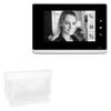 BoxWave Case Compatible with Lanbon Digital Video Indoor Phone 7 in (L8-PAC1) - Elite Leather Messenger Pouch, Synthetic Leather Cover Case Envelope Design - Ivory White view 1