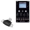 BoxWave Smart Gadget Compatible with Erica Synths Graphic VCO - AllReader SD Card Reader, microSD Card Reader SD Compact USB - Jet Black view 1