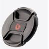 2-Pack 55mm Snap-On Center-Pinch Lens Cap, Extra Strong Springs, Camera Lens Cover, Made from 100% Recycled Plastic - Compatible with Nikon, Canon, Sony & Other DSLR Cameras view 3