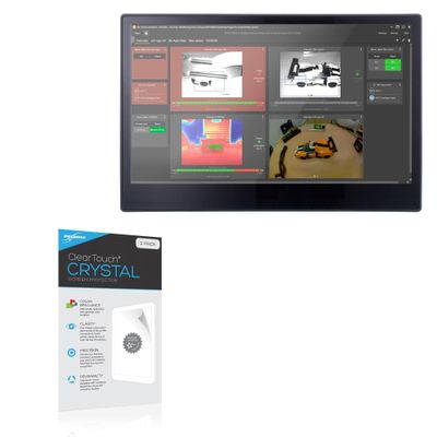 BoxWave Screen Protector Compatible with ifm Touch Panel PC ZJF060 - ClearTouch Crystal (2-Pack), HD Film Skin - Shields from Scratches