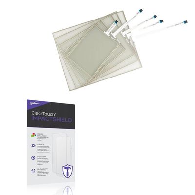 BoxWave Screen Protector Compatible with Abon Touch AB-1519003161118123001 (19 in) - ClearTouch ImpactShield (2-Pack), Impenetrable Screen Protector Flexible Film