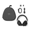 AKG N9 Hybrid - Wireless Over-Ear Noise Cancelling Headphones, 2.4GHz USB-C dongle and BT, Hi-Res Quality AKG Sound, True Adaptive Noise Cancelling, Zoom Certified Superior Call Quality (Black) view 3