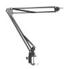 Heavy Duty Flexible Microscope Arm Stand, Universal Telescopic, for Industrial Camera with 50mm Lens Fixing Ring, 360 Rotating Clamp, Maximum Height 700mm view 4