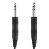 Arrowmax AHDH0042A-BK-GA General Aviation Headset for Student Pilots Passenger Features Passive Noise Reduction PNR Adjustable Headband Switchable Mono-Stereo Cancelling MIC GA Dual Plug view 3