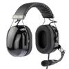 Arrowmax AHDH0042A-BK-GA General Aviation Headset for Student Pilots Passenger Features Passive Noise Reduction PNR Adjustable Headband Switchable Mono-Stereo Cancelling MIC GA Dual Plug view 4