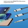 DUOYUTING 3 in 1 Audio Cable, iOS Phone/3.5mm AUX/USB C to 2 RCA,Stereo Audio Adapter for iPhone/Type C Phone/AUX to Amplifier/Sound Box & Home Theater etc.16.5FT view 4