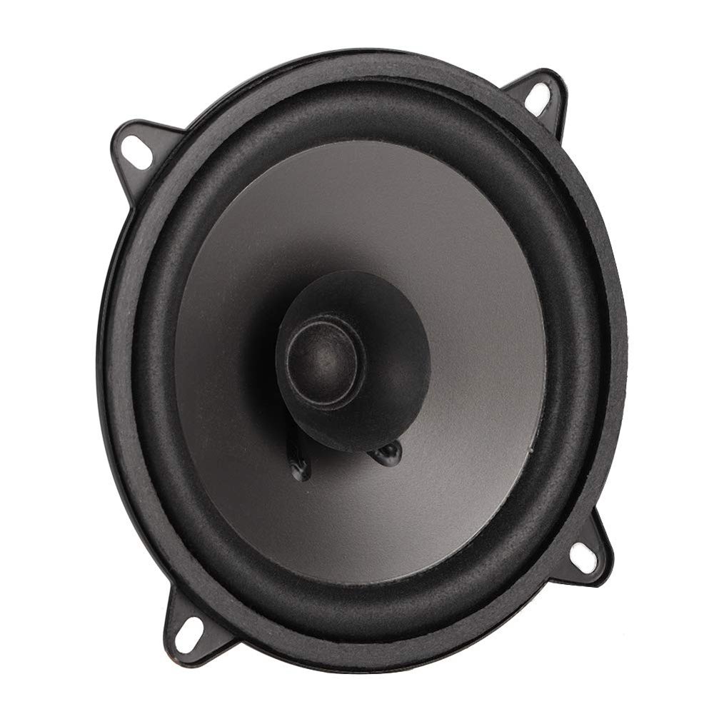 ASHATA 5 Inch Coaxial Car Speakers, 400W Car Audio Coaxial Speaker Built in Rugged Magnets, Easy to Install in Car Truck Doors, Black