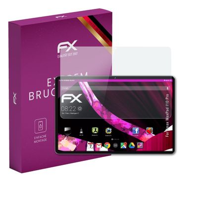 atFoliX Plastic Glass Protective Film compatible with Bmax MaxPad I10 Pro, 9H Hybrid-Glass FX Screen Protector